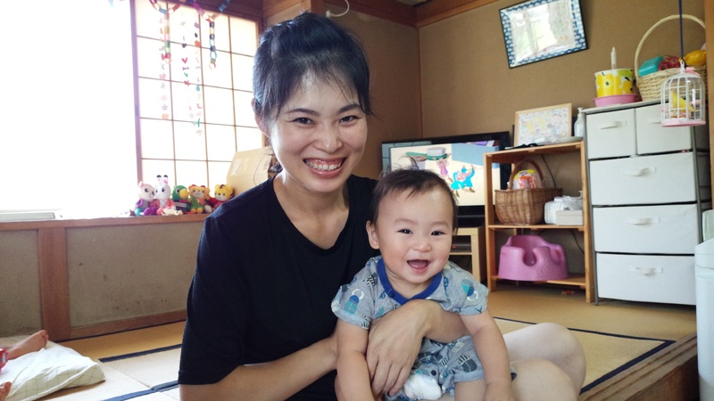 831娘と孫