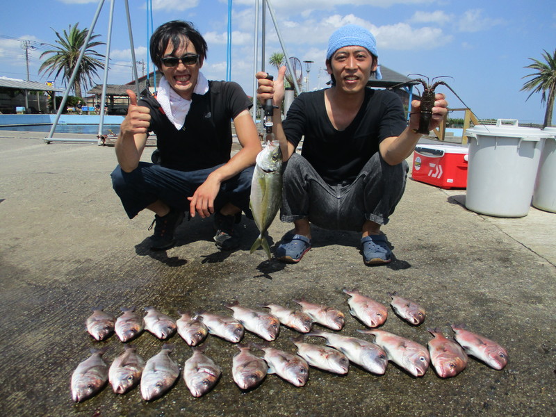 15年8月31日の釣果 関東最大級の釣り堀 海釣りセンター