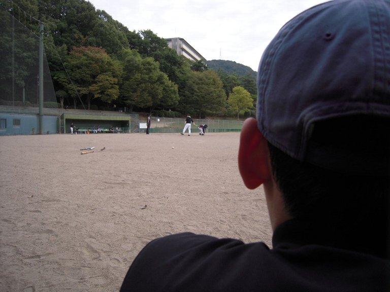 黄檗球場にて画像