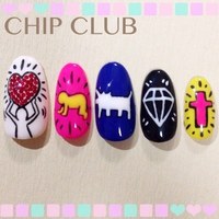 キース・ヘリング　ネイル