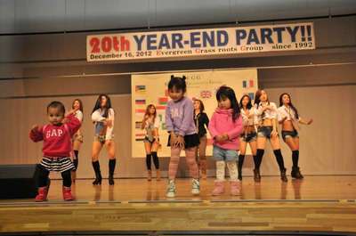 フィリピンのダンス＆飛び入り子どもたち