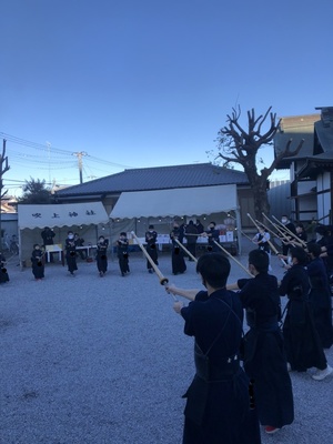 2021年 1月1日 初稽古