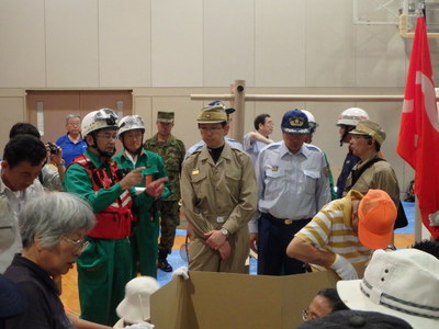 8月28日福島県総合防災訓練③
