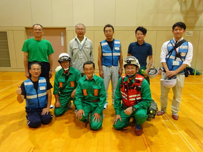 8月28日福島県総合防災訓練④