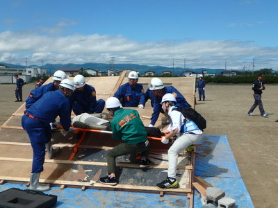 8月28日福島県総合防災訓練①