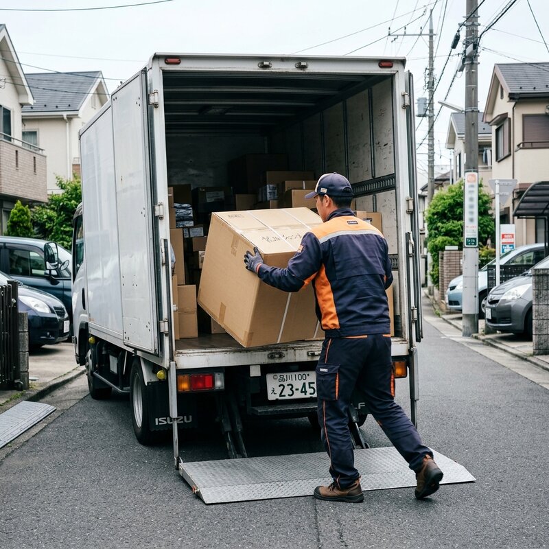 ブログ用_トラック積み込み