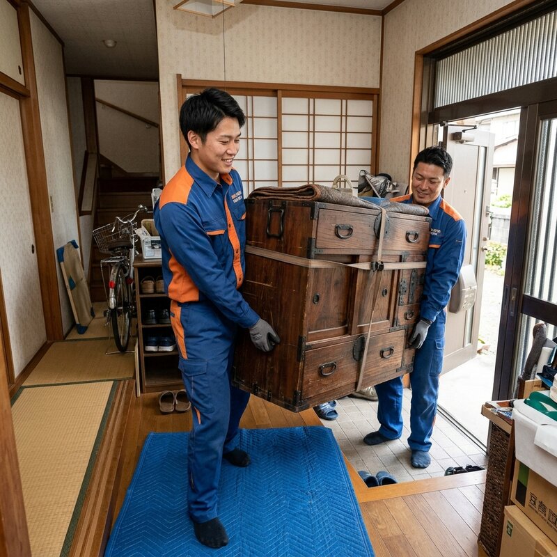 トランクルーム不用品回収イメージ
