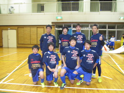 ２０１４親子フットサル大会　優勝チーム