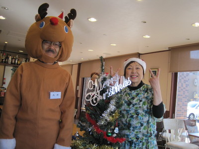 友の会代表　クリスマス会　メッセージ
