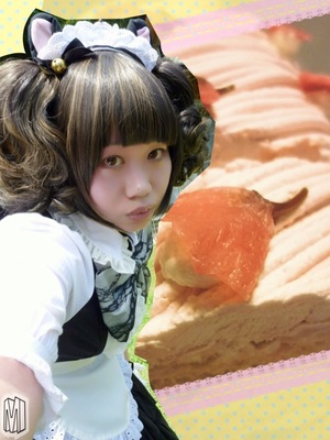 黒猫耳黒メイド コスプレ Ⅱ。6