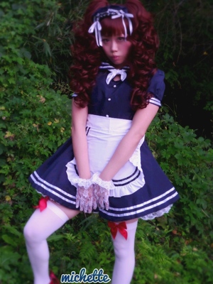[いにしえのコスプレ写真展]セーラーメイド コスプレ。ex.2