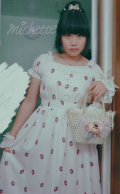 ﾘﾎﾞﾝﾌｨｯｼｭﾃｨｱﾗ+RomaticStrawberryﾛﾝｸﾞOPｽﾀｲﾙ｡1