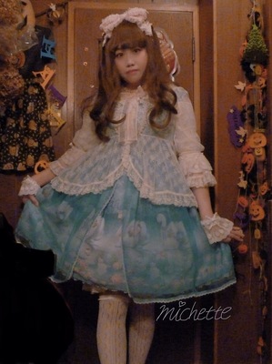 Princessｵｰﾊﾞｰﾌﾞﾗｳｽ+Milky Swanｼﾞｬﾝﾊﾟｰｽｶｰﾄﾛﾘｨﾀ｡1