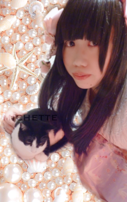 ふわふわねこちゃんうさちゃんお茶会ｺｰﾄ+ﾁｪｼｬ猫の顔の柄入りﾎﾞｰﾀﾞｰ柄ｵｰﾊﾞｰﾆｰｿｯｸｽﾛﾘｨﾀ｡5