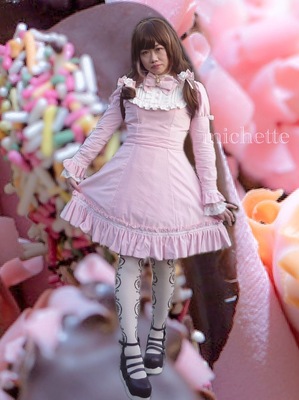 別珍ﾌﾗﾝｿﾜｰｽﾞﾄﾞﾚｽ+Victoria Princessｵｰﾊﾞｰﾆｰﾛﾘｨﾀ｡2
