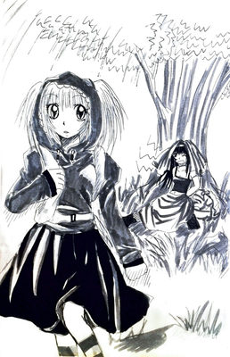 ﾄﾝﾄﾝちゃん小説第一章 ｢ﾄﾝﾄﾝvsｱﾘｼｬ!女の戦いっっ‼︎｣ﾍﾟｰｼﾞ15(挿絵)