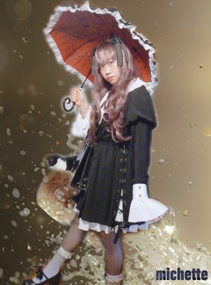 クラシカルワンピース地雷風ロリィタ。2