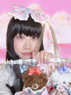 Popcorn Club Sweet Lolitaｻﾛﾍﾟｯﾄ+ふわふわうさちゃんお茶会ｺｰﾄﾛﾘｨﾀ｡5