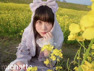 はしごﾚｰｽﾌﾘﾙﾘﾎﾞﾝﾜﾝﾋﾟｰｽ+Cecilia Crossｶﾁｭｰｼｬﾛﾘｨﾀ｡2