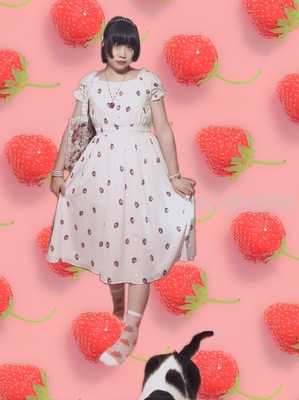 RomaticStrawberryﾛﾝｸﾞOP+ﾌﾙｰﾂｼｱｰｿｯｸｽｽﾀｲﾙ｡1