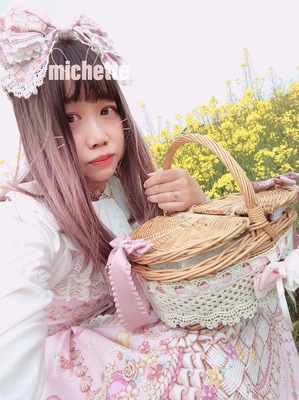 Icing Dancing Cake柄ｼｭｶﾞｰJSK+ﾌﾘﾙﾄﾞｰﾅｯﾂ衿ﾌﾞﾗｳｽﾛﾘｨﾀ｡3