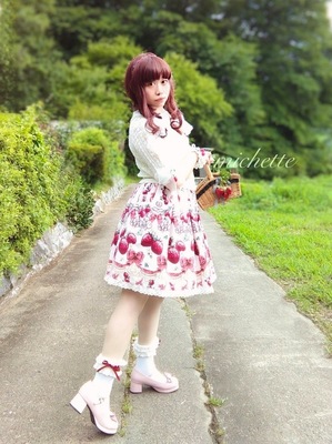 Juicy BABY Love Love Berriesｽｶｰﾄ+ﾏｰｶﾞﾚｯﾄｶｰﾃﾞｨｶﾞﾝﾛﾘｨﾀ｡1