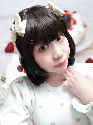 しろねこちゃんのﾌｧｰｹｰﾌﾟ+ﾊｰﾄﾐﾙｷｰｺｰﾄ+ﾗｯｾﾙﾚｰｽｵｰﾊﾞｰﾆｰﾛﾘｨﾀ｡3