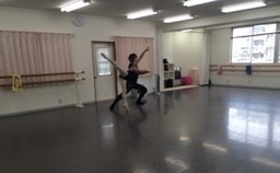 レッスン風景（パ・ド・ドゥ）
