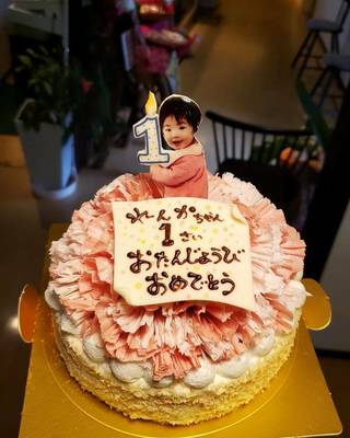 1歳ケーキ①