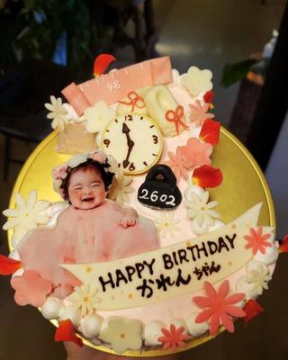 1歳ケーキ③
