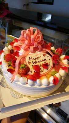 ウエディングケーキ  21cm