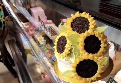 ひまわりケーキ