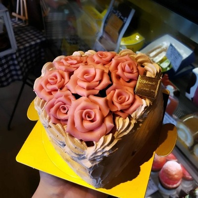 チョコバラのケーキ