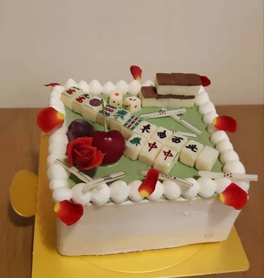 麻雀ケーキ