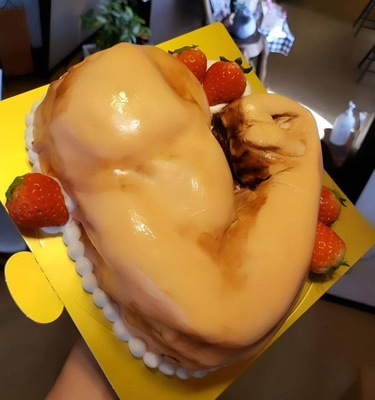 筋肉のケーキ
