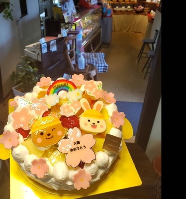 入園ケーキ