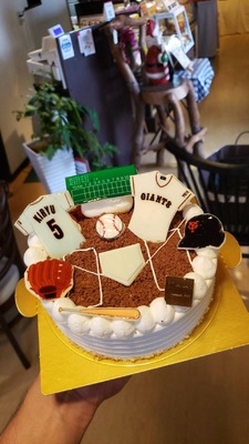 野球ケーキ
