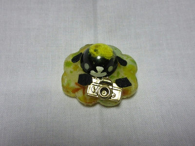 2015年　Sheep collection　黄色水玉柄