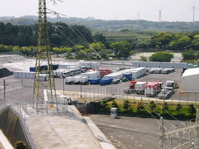 玄海原子力発電所の視察