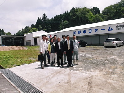野中ファームさんの視察