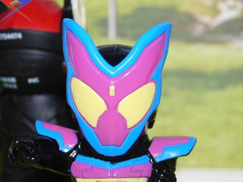 文化部17のデフォルメミニフィギュア指人形 - 仮面ライダー・スーパー
