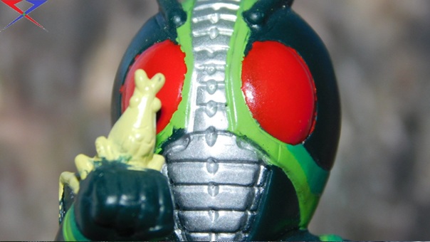 文化部17のデフォルメミニフィギュア指人形 - 仮面ライダー・スーパー