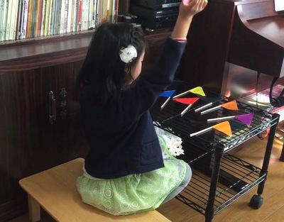 小学生の絶対音感レッスン