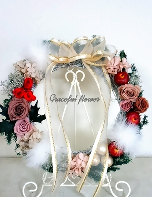 クリスマスリース　ヌーディーリース