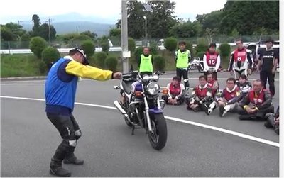 作田さんによる乗車姿勢講座