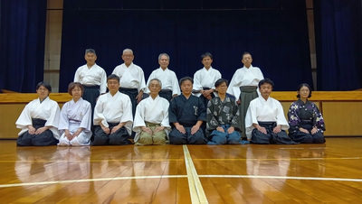 基道舘浮雲会　訪問