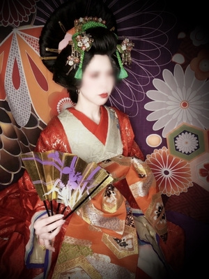 2024/8/22  MIKO様（20代女性） 時代衣装 花魁緊縛