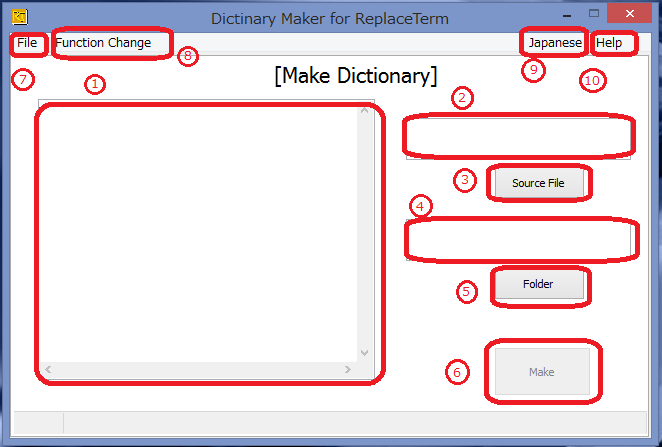 How To Use of Dictonary Maker - ReplaceTerm